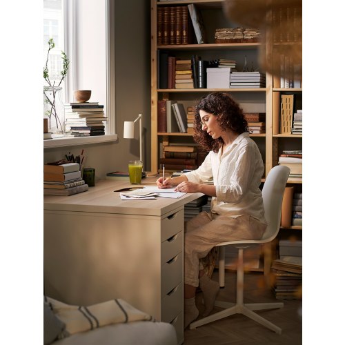 Linnmon desk with sales alex drawers